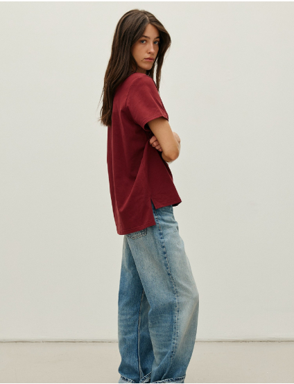 Картинка Футболка бордова